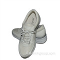Chaussures blanches pures rehaussées pour femmes, chaussures de sport décontractées